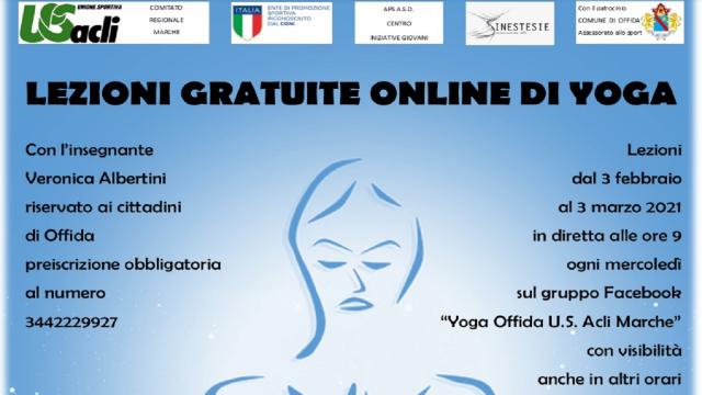 Progetto ''Il valore sociale dello sport'', ad Offida corsi online di yoga e scacchi