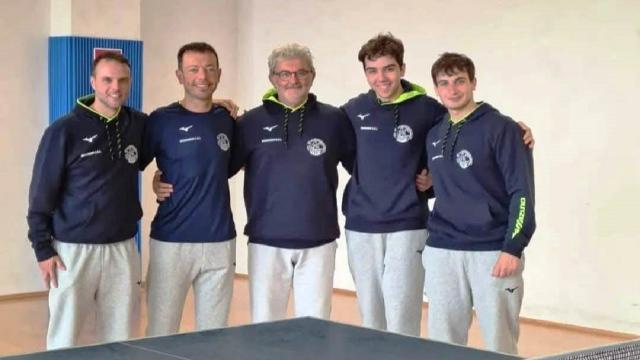 Tennistavolo Serie D1, bella vittoria della TT San Benedetto contro l'Eroica S.Angelo in Pontano