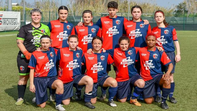 Calcio femminile, la Sambenedettese si impone 5-0 a Porto San Giorgio contro l'Unione Mandolesi