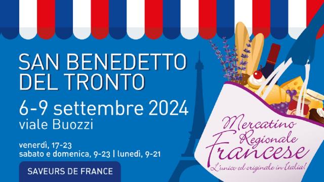 San Benedetto: Mercatino Regionale Francese, appuntamento con i suoi profumi e sapori d’oltralpe