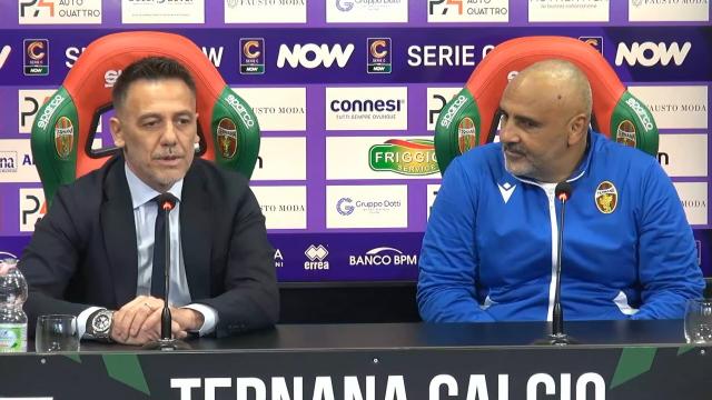 Ternana, Liverani: “Meritiamo categorie superiori”. D'Alessandro: “Abbiamo un progetto sul lungo periodo”