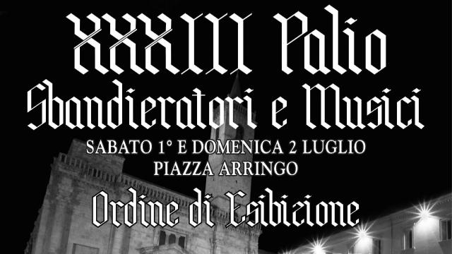 Quintana Ascoli Piceno, svelato il Palio della Giostra di Luglio. Estratto l'ordine delle gare degli sbandieratori