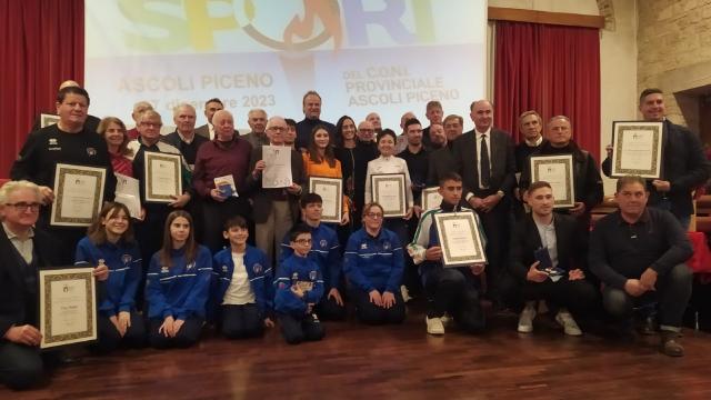 Ascoli Piceno, a Palazzo dei Capitani in scena la Festa dello Sport Coni. Celani: ''Tanti risultati eccellenti''