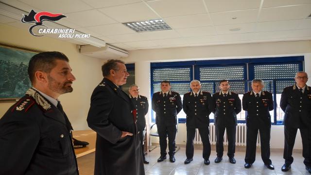 Comando Carabinieri Ascoli Piceno, gli auguri di Natale del Generale Salvatore Cagnazzo