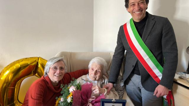 La città di Grottammare festeggia i 100 anni di Fleride Petrelli