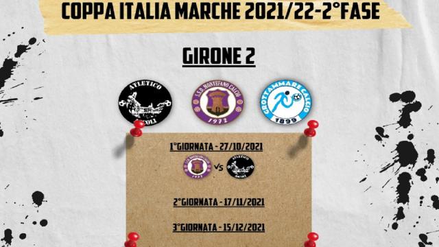 Coppa Italia Marche: l'Atletico Ascoli sfida Montefano e Grottammare nel 2° turno