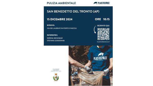 Porto D'Ascoli, Plastic Free Odv Onlus : ''CleanUp'' alla Riserva Naturale Sentina