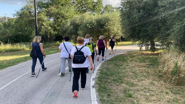 Monsampolo del Tronto: Nordic Walking, camminata dall'Abbazia di San Mauro a Stella 
