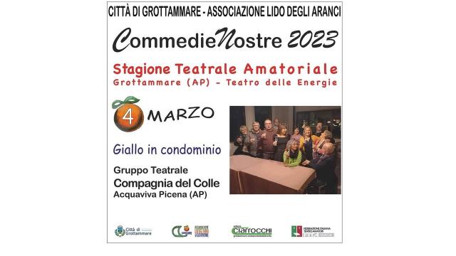 Lido degli Aranci, il teatro dialettale di ''Commedie Nostre'' conquista il Piceno