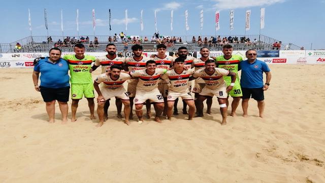 Beach soccer Serie A: Happy Car Samb sfortunata, Terracina vince 3-2 in rimonta