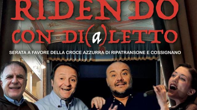 Grande attesa a Ripatransone per il primo appuntamento di 'Ridendo con Di(a)letto'