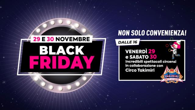 Ascoli Piceno, al Battente ''Shopping&More'' arriva il Black Friday con esibizioni di artisti e circensi