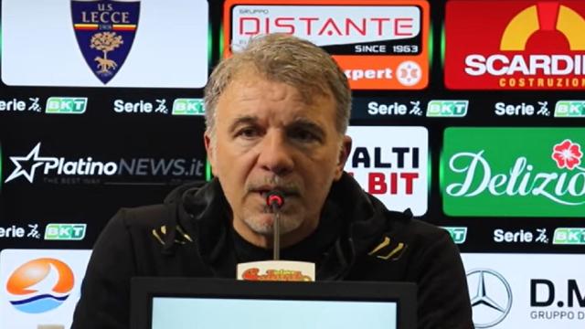 Lecce-Crotone 3-0: voci Baroni (“Difendiamo attaccando”), Modesto e Coda (“Contento se Strefezza sarà capocannoniere”) 