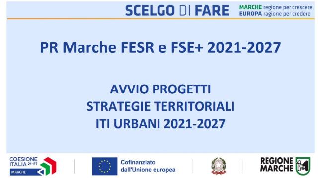 Regione Marche: scattano i progetti degli ITI urbani, anche Ascoli Piceno sottoscrive la convenzione