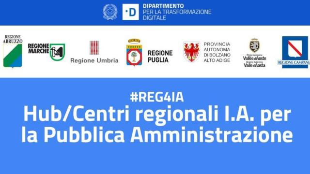 ''#Reg4IA'': Marche protagoniste per la sperimentazione dell'intelligenza artificiale nella Pubblica Amministrazione