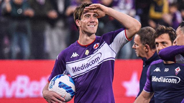 Fiorentina-Spezia 3-0, highlights. Tripletta di Vlahovic