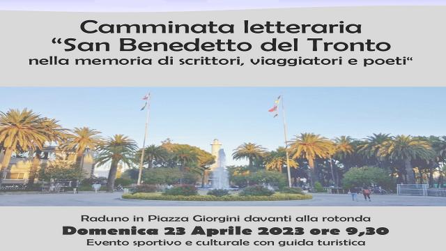 San Benedetto: appuntamento con la camminata letteraria in memoria di scrittori, viaggiatori e poeti
