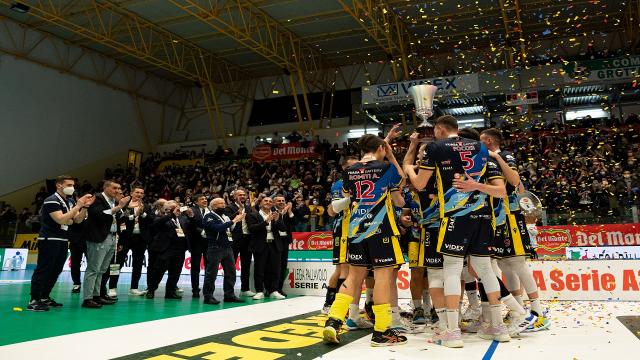 Pallavolo, la Videx Grottazzolina si aggiudica la Supercoppa Italiana di Serie A3