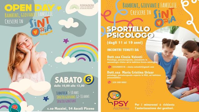 Ascoli Piceno, open day presso il centro Sintonia 