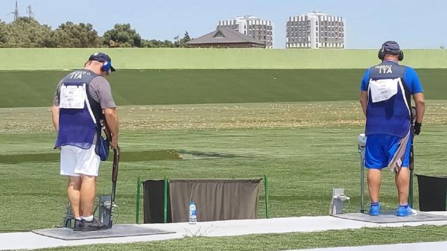 Tiro a volo, per Fabbrizi argento a squadre nel trap ai Mondiali e decimo posto individuale