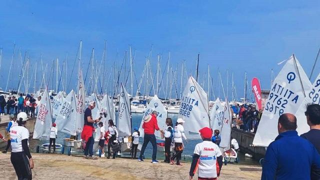 Vela, pollice su per la tappa sambenedettese del Trofeo Optimist Italia Kinder Joy of Moving