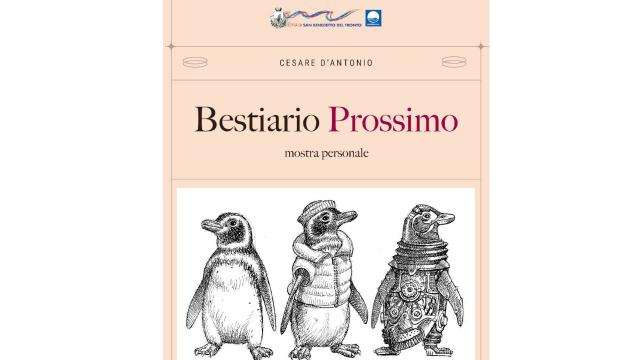 Alla Palazzina Azzurra di San Benedetto mostra ''Bestiario Prossimo'' di Cesare D’Antonio