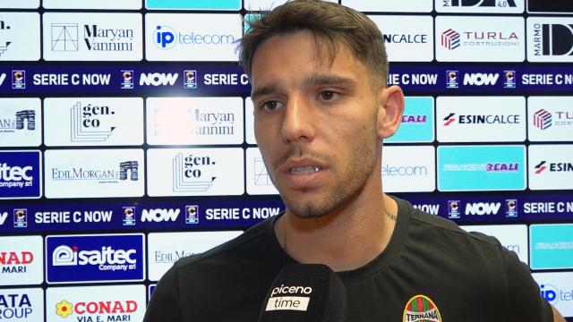 Ascoli-Ternana 0-3, la voce di Cicerelli in zona mista: “Siamo una grande squadra, la testa ha fatto la differenza”