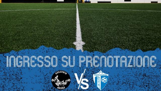 Atletico Ascoli, torna il pubblico al Picchio Village per la partita col Porto d'Ascoli