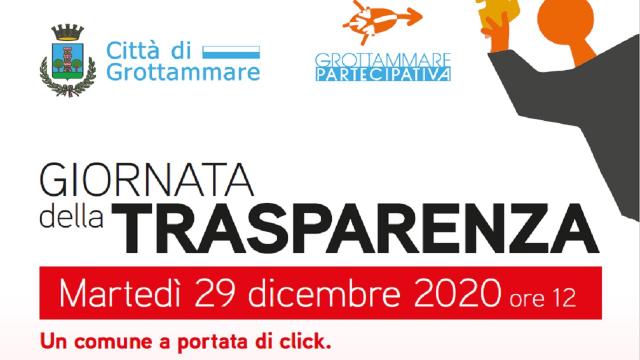 Grotttammare: Giornata della Trasparenza, appuntamento online il 29 Dicembre