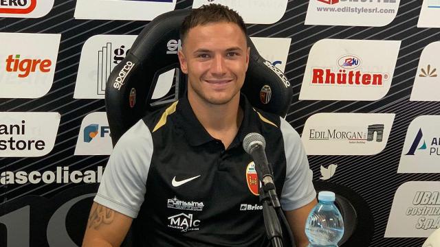Ascoli Calcio, per Tirelli un gol e due rigori procurati in 18 match. Dicembre ai box per un problema al ginocchio