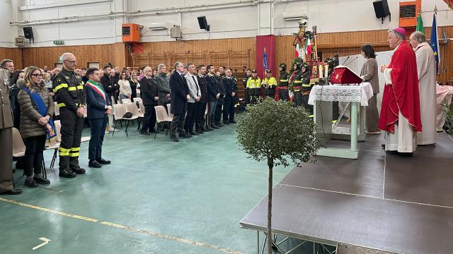 Vigili del Fuoco Ascoli Piceno, cerimonia solenne per celebrare Santa Barbara