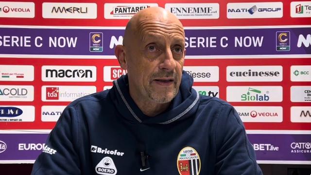 Vis Pesaro-Ascoli 1-1, Di Carlo: “Abbiamo provato a vincere ma non dobbiamo perdere certe transizioni”