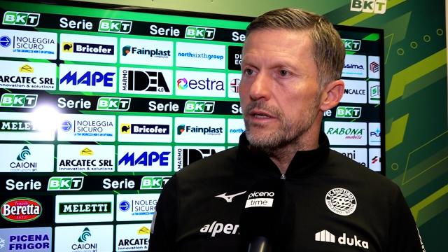 Ascoli-Sudtirol 1-2, la voce di Valente in zona mista: “Troppo bella la coreografia, ci servivano gli occhi della tigre”