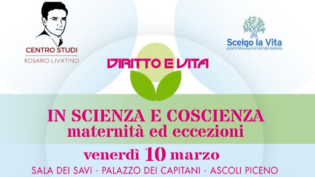 Al Palazzo dei Capitani di Ascoli Piceno il primo incontro di biopolitica organizzato da associazione 'Diritto e Vita'