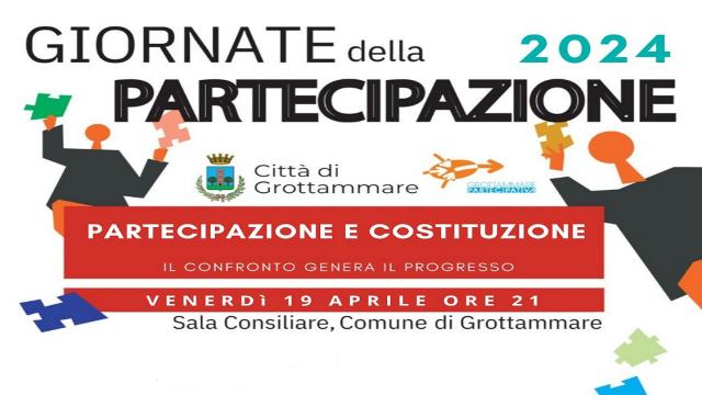 Grottammare,''Partecipazione e Costituzione'' incontro a Palazzo Ravenna
