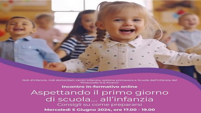 San Benedetto, prepararsi al primo giorno della scuola dell’infanzia, cinque incontri on line 