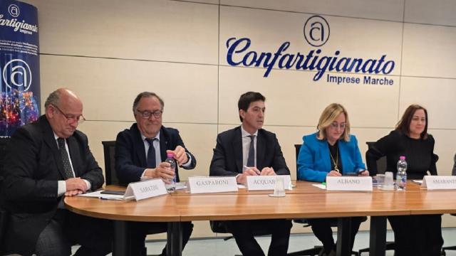 Confartigianato Marche, Acquaroli: ''Il futuro delle nostre imprese coincide con quello della regione''