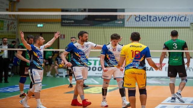 Pallavolo, la Videx Grottazzolina si riscatta in gara 2 degli ottavi e passa 3-1 a Palmi