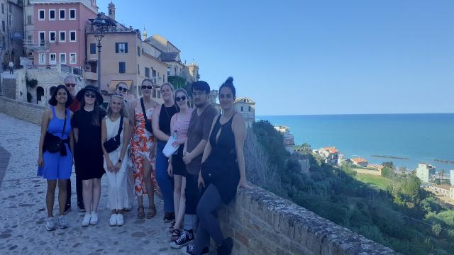 Academy Liszt Music Art, visita a Grottammare degli studenti americani della Concordia University 