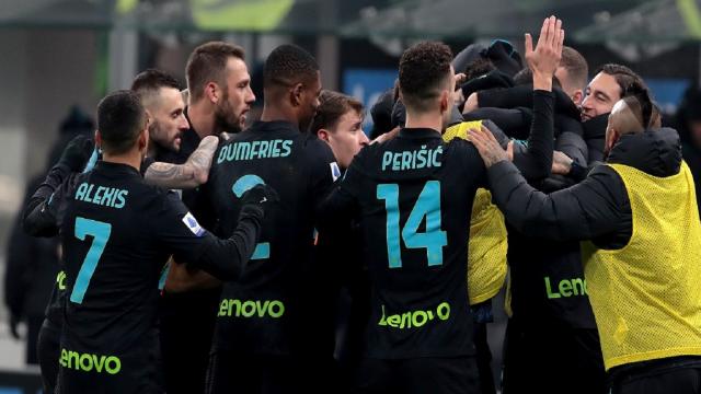 Inter-Lazio 2-1, highlights