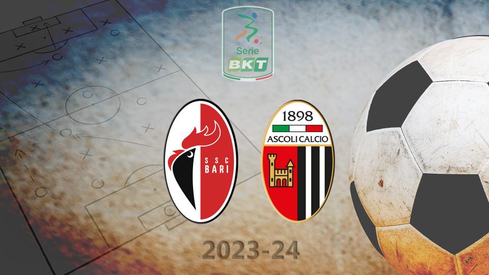 Bari-Ascoli, probabili formazioni della sfida al “San Nicola” tra Galletti e Picchio