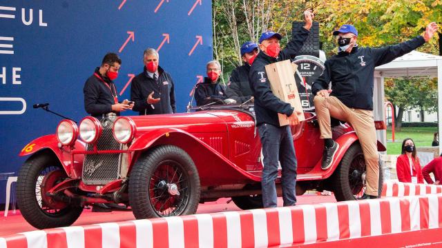 Mille Miglia, conclusa edizione 2020. Andrea e Roberto Vesco sul gradino più alto del podio