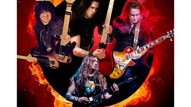 Electric Guitarlands, a Ripatransone quattro dei più importanti chitarristi rock al mondo in concerto
