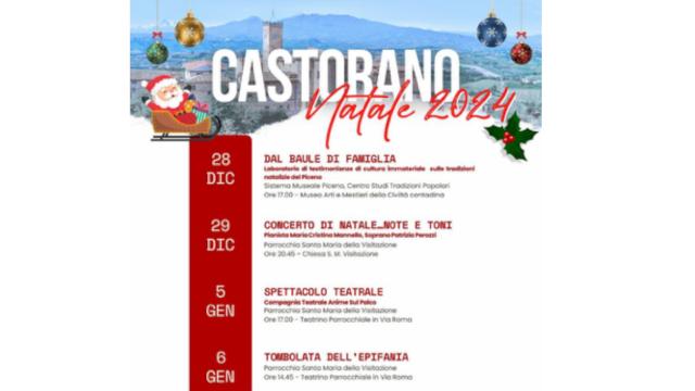 Castorano, cartellone iniziative natalizie: si parte con l'inaugurazione della mostra fotografica ''Volti e Storie''