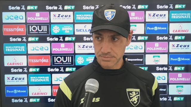 Frosinone-Reggina 1-1, la voce di Nesta post gara