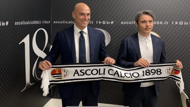 Ascoli Calcio, conferenza stampa di presentazione del nuovo direttore sportivo Giannitti