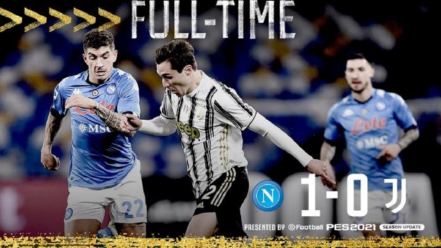 Napoli-Juventus 1-0, highlights