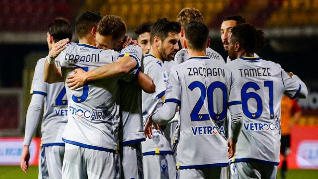 Benevento-Verona 0-3, highlights