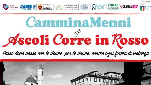 'CamminaMenni' ed 'Ascoli corre in Rosso', passeggiata e gara podistica aperta a tutta la cittadinanza