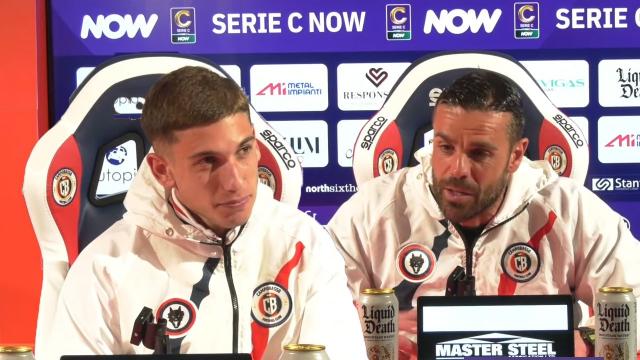 Campobasso-Ascoli 2-0, Prosperi (“Loro partivano per vincere il campionato”) e Serra (“Prova da squadra vera”)